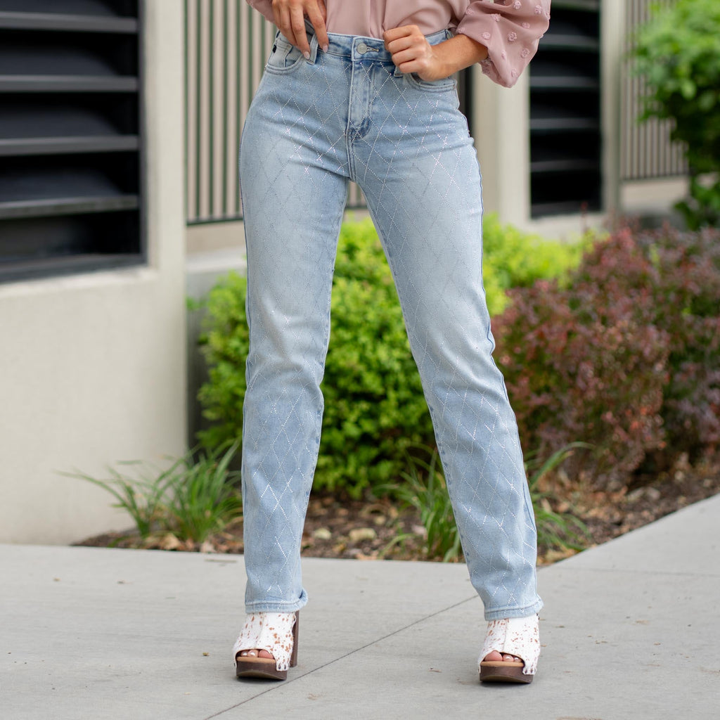 Cheriese High Rise Straight Leg