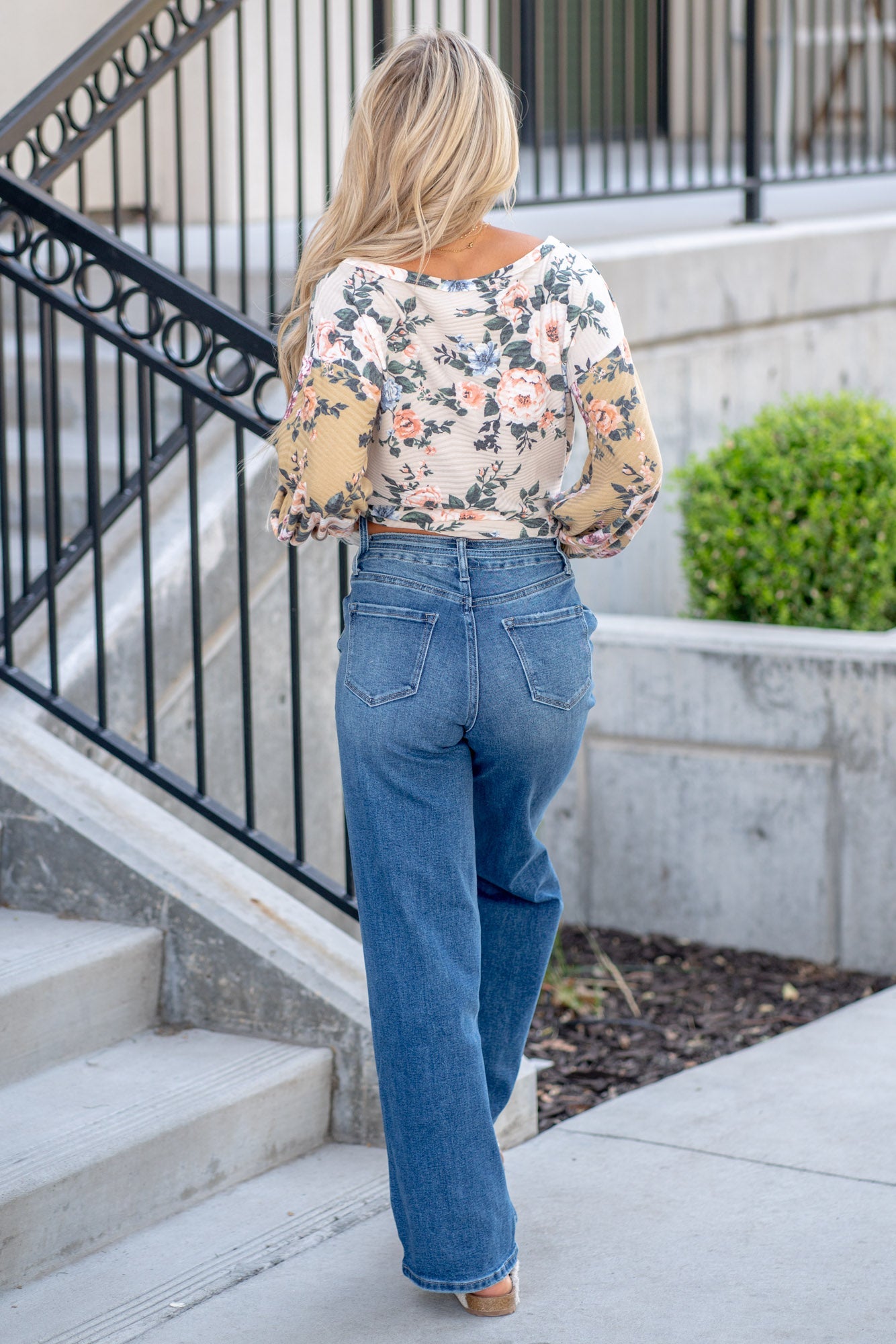 Leah Ultra High Rise Wide Leg Jeans