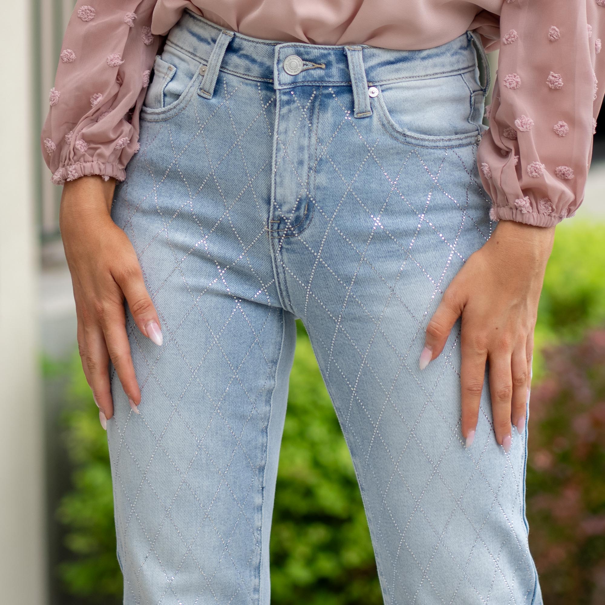 Cheriese High Rise Straight Leg