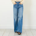 KanCan Becca Ultra High Rise Wide Leg Trouser Jeans