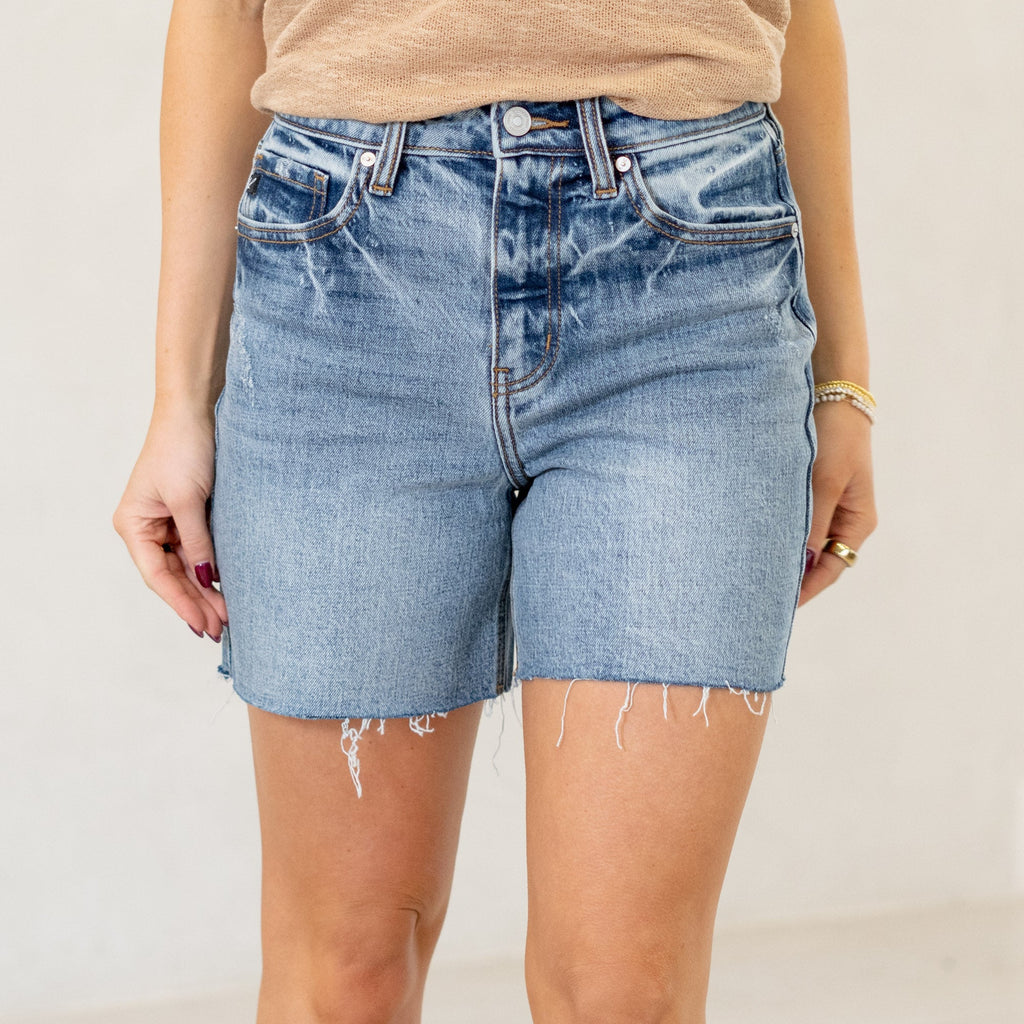 KanCan June High Rise Shorts Regular & Plus